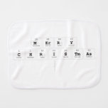 Merry
 christmas
   Burp Cloth