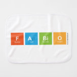 fabio  Burp Cloth