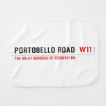 Portobello Road   Burp Cloth