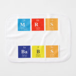 MRS
 
 BABS  Burp Cloth
