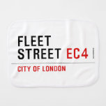 FLEET  STREET  Burp Cloth