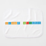 Happy Birthday  Burp Cloth