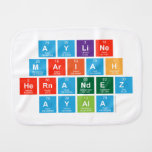 AYLINE
 MARIAH
 HERNANDEZ
 AYALA  Burp Cloth