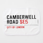 CAMBERWELL Road  Burp Cloth