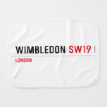 WIMBLEDON  Burp Cloth