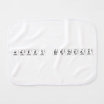 Happy Birthday   Burp Cloth