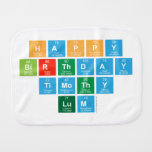Happy
  birthday 
 Timothy 
 Lum  Burp Cloth
