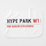 HyPE PARK  Burp Cloth