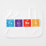 FeLiNeS  Burp Cloth