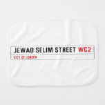 Jewad Selim Street  Burp Cloth