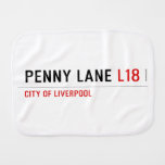 penny lane  Burp Cloth