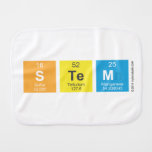 STEM  Burp Cloth