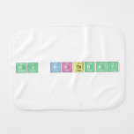 My Birthday  Burp Cloth