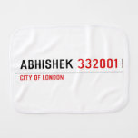 Abhishek  Burp Cloth