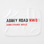 Abbey Road  Burp Cloth