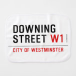 downing street  Burp Cloth