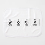 WORK  Burp Cloth