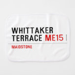 whittaker  terrace  Burp Cloth
