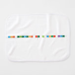 What elements are in your name? 
   Burp Cloth