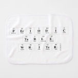 Periodic
 Table
 Writer  Burp Cloth