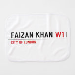 FAIZAN KHAN  Burp Cloth