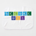 Welcome
 Back
   Burp Cloth