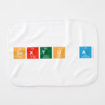 sexto A  Burp Cloth