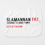 Slamannan  Burp Cloth