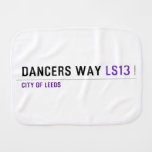 Dancers Way  Burp Cloth
