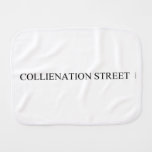 COLLIENATION STREET  Burp Cloth