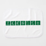 Pedacito  Burp Cloth