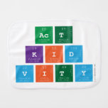 act
 kid
 vity  Burp Cloth