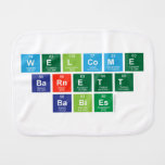 Welcome
 Barnett
 Babies  Burp Cloth
