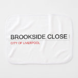 brookside close  Burp Cloth