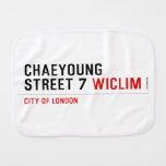 Chaeyoung Street 7  Burp Cloth