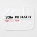 SCRATCH BAKERY  Burp Cloth