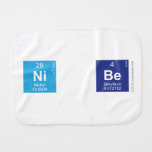 Ni BE  Burp Cloth