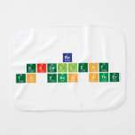 be
 excellent
 to each other  Burp Cloth