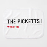 the picketts  Burp Cloth
