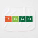 finland  Burp Cloth