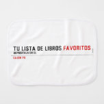 tu LISTA DE libros  Burp Cloth