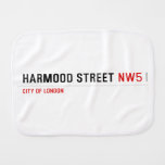 Harmood street  Burp Cloth