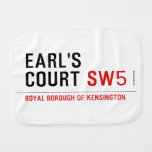 earl's court  Burp Cloth