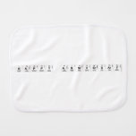 Happy Anniversary  Burp Cloth