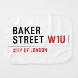 baker street  Burp Cloth