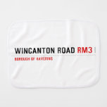 WINCANTON ROAD  Burp Cloth
