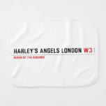 Harley’s Angels London  Burp Cloth