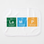 Lamp  Burp Cloth