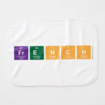 French  Burp Cloth