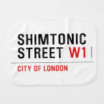Shimtonic Street  Burp Cloth